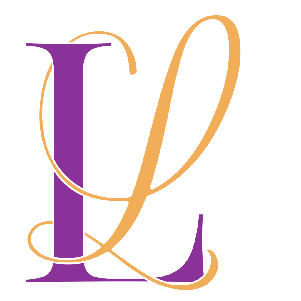 Two Ls intertwined as a logo